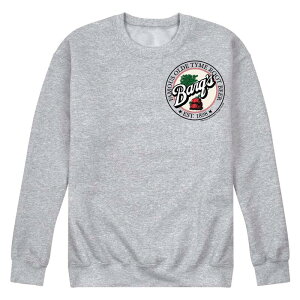 �A�j���L�����N�^�[ ���f�B�[�X �g�b�v�X T�V���c �t���[�X �O���t�B�b�N Licensed Character Men's Barq's Root Beer Graphic Fleece Heather Gray �O���[