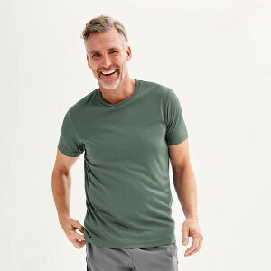 Tek Gear ���f�B�[�X �g�b�v�X T�V���c Men's Tek Gear Dry Tek Tee Festivity Pine