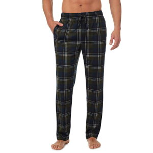 �N�h���h�b�Y ���f�B�[�X �A���_�[�E�F�A �i�C�g�E�F�A �p���c Men's Cuddl Duds Far-Infrared Enhance Pajama Pants Green Plaid �O���[��