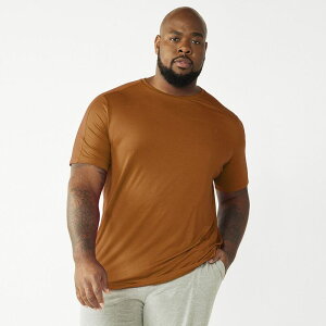 Tek Gear ���f�B�[�X �g�b�v�X T�V���c �g�[�� Big & Tall Tek Gear Essential Gear Tee Baked Adobe