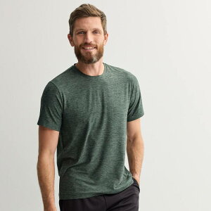 Tek Gear ���f�B�[�X �g�b�v�X T�V���c Men's Tek Gear Softek Tee Festivity Pine