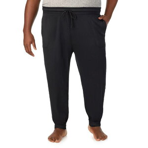 �N�h���h�b�Y ���f�B�[�X �A���_�[�E�F�A �i�C�g�E�F�A �p���c �g�[�� Big & Tall Cuddl Duds Far-Infrared Enhance Banded-Bottom Pajama Pants Black �u���b�N
