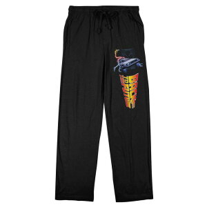 �A�j���L�����N�^�[ ���f�B�[�X �A���_�[�E�F�A �i�C�g�E�F�A �p���c Licensed Character Men's Back To The Future DeLorean Time Machine Pajama Pants Black �u���b�N