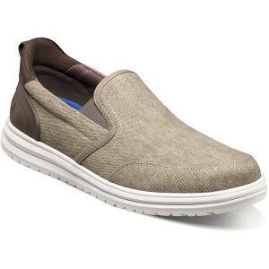 �m���u�b�V�� ���f�B�[�X �V���[�Y �X�j�[�J�[ Nunn Bush Men's Brew City EZ Hands Free Moc Toe Slip-On Shoestone Multi �X�g�[��