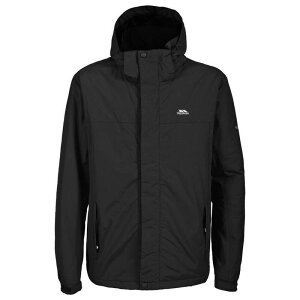 �g���X�p�X ���f�B�[�X �A�E�^�[ �W���P�b�g�E�u���]�� Trespass Mens Donelly Waterproof Padded Jacket Black �u���b�N