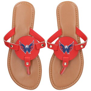 �A���u�����f�b�h ���f�B�[�X �V���[�Y �T���_�� �L���b�v ���S Unbranded Women's Washington Capitals Die-Cut Logo Flip Flops Cap Red ���b�h