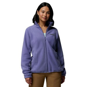 �R�����r�A ���f�B�[�X �A�E�^�[ �W���P�b�g�E�u���]�� �t���[�X Women's Columbia Benton Springs Zip-Front Fleece Jacket Stormwatch