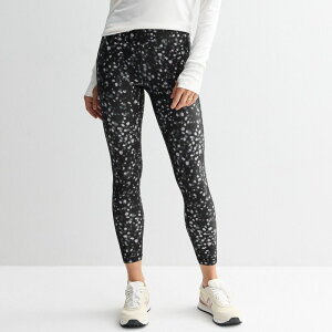 Tek Gear ���f�B�[�X �{�g���X �J�W���A���p���c ���M���X �n�C�E�G�X�g Women's Tek Gear Ultrastretchigh-Waisted Side Pocket 7/8 Leggings Black Fawn �u���b�N