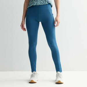 Tek Gear ���f�B�[�X �{�g���X �J�W���A���p���c ���M���X �n�C�E�G�X�g Women's Tek Gear Ultrastretchigh-Waisted Side Pocket 7/8 Leggings Ocean Teal �e�B�[��