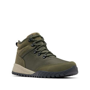 �R�����r�A ���f�B�[�X �V���[�Y �X�j�[�J�[ Columbia Fairbanks Mid Men's Hiking Shoes Deep Olive Desert Sun �I���[�u