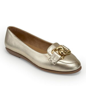 �G�A���\�[���Y ���f�B�[�X �V���[�Y �T���_�� Aerosoles Bell Women's Ballet Flatsoft Gold �S�[���h