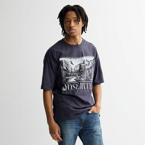�A�j���L�����N�^�[ �����Y �g�b�v�X T�V���c �O���t�B�b�N Licensed Character Men's Yosemite California Graphic Tee No Color