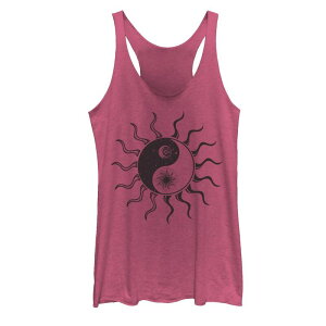 �A���u�����f�b�h ���f�B�[�X �g�b�v�X T�V���c Unbranded Juniors' Sun Moon Yangalactic Tank Topink Heather �w�U�[
