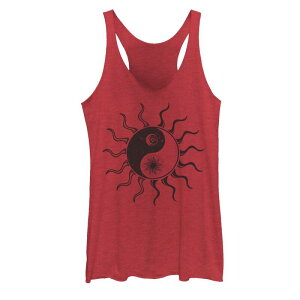 �A���u�����f�b�h ���f�B�[�X �g�b�v�X T�V���c Unbranded Juniors' Sun Moon Yangalactic Tank Top Red Heather �w�U�[