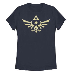�A�j���L�����N�^�[ ���f�B�[�X �g�b�v�X T�V���c Licensed Character Juniors' Nintendo Legend Of Zelda Blue Royal Crestee Navy �l�C�r�[