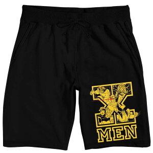 �A�j���L�����N�^�[ ���f�B�[�X �A���_�[�E�F�A �i�C�g�E�F�A �V���[�g�p���c Licensed Character Men's X-Men Classic Pajama Shorts Black �u���b�N