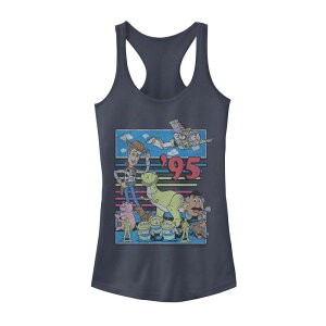 �f�B�Y�j�[ �s�N�T�[ ���f�B�[�X �g�b�v�X T�V���c Disney / Pixar's Toy Story Juniors' Characters '95 Retro Tank Top Indigo �C���f�B�S
