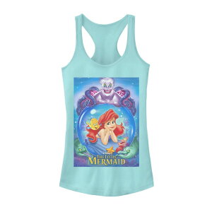 �f�B�Y�j�[ ���f�B�[�X �g�b�v�X T�V���c Juniors' Disney's The Little Mermaid Ariel & Ursula Tank Top Cancun