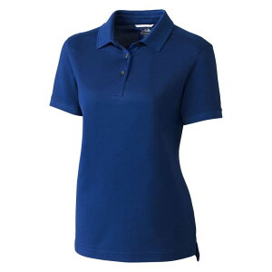 �J�b�^�[�A���h�o�b�N ���f�B�[�X �g�b�v�X �V���c Cutter & Buck Advantage Tri-Blend Pique Womens Polo Tour Blue �u���[