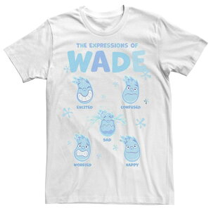 �f�B�Y�j�[ �s�N�T�[ ���f�B�[�X �g�b�v�X T�V���c �O���t�B�b�N Disney / Pixar's Elemental Men's Thexpressions Of Wade Graphic Tee White �z���C�g