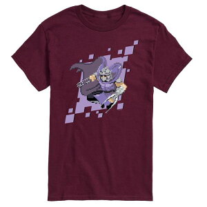 �j�R���f�I�� ���f�B�[�X �g�b�v�X T�V���c �O���t�B�b�N Nickelodeon Men's Teenage Mutant Ninja Turtleshredder Graphic Tee Maroon �}���[��