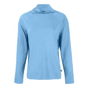 �J�b�^�[�A���h�o�b�N ���f�B�[�X �g�b�v�X T�V���c �X�^���h�l�b�N Cutter & Buck Coastlinepicomfort Womens Eco Funnel Neck Atlas
