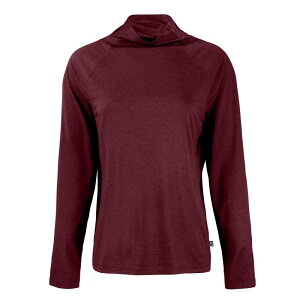 �J�b�^�[�A���h�o�b�N ���f�B�[�X �g�b�v�X T�V���c �X�^���h�l�b�N Cutter & Buck Coastlinepicomfort Womens Eco Funnel Neck Bordeaux