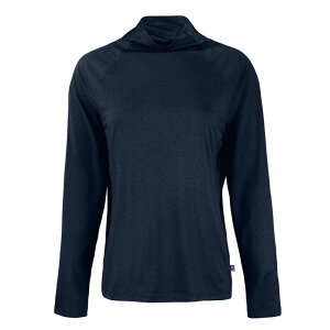�J�b�^�[�A���h�o�b�N ���f�B�[�X �g�b�v�X T�V���c �X�^���h�l�b�N Cutter & Buck Coastlinepicomfort Womens Eco Funnel Neck Navy Blue �l�C�r�[