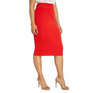 �G���N�C ���f�B�[�X �{�g���X�J�[�g �v���X�T�C�Y ELOQUII Women's Plusize Neoprene Pencil Skirt Lollipop