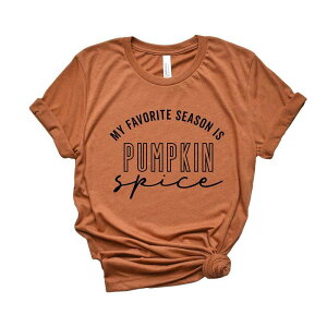 Simply Sage Market ���f�B�[�X �g�b�v�X T�V���c �O���t�B�b�N Simply Sage Market My Favorite Season Is Pumpkin Spice Short Sleeve Graphic Tee Autumn