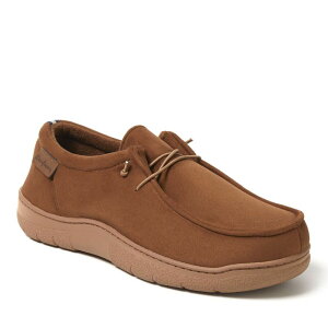 �f�B�A�t�H�[���Y �����Y �V���[�Y �T���_�� Dearfoams Bennett Men's Chukka Slippers Chestnut