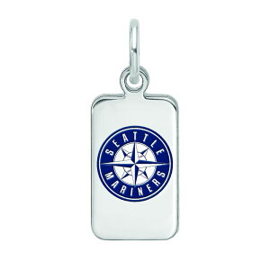 yz SA[g fB[X uXbgEoOEANbg ANZT[ LogoArt Sterling Silver Seattle Mariners Enameled Tag Pendant Sterling Silver