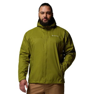 �R�����r�A ���f�B�[�X �A�E�^�[ �W���P�b�g�E�u���]�� �g�[�� Big & Tall Columbia Watertight II Omni-Techooded Packable Jacket Mossy Green �O���[��