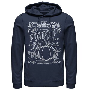 �f�B�Y�j�[ ���f�B�[�X �g�b�v�X T�V���c �p�[�J�[ Disney's Cinderella Halloween Pumpkin Patch Men's Hoodie Navy �l�C�r�[