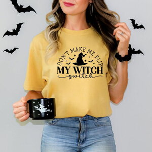 Simply Sage Market ���f�B�[�X �g�b�v�X T�V���c Simply Sage Market Witch Switch Garment Dyed Tee Mustard �}�X�^�[�h