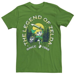 �A�j���L�����N�^�[ ���f�B�[�X �g�b�v�X T�V���c Licensed Character Men's The Legend Of Zelda Since 1986 Tee Kelly