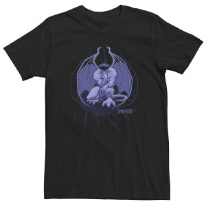 �A�j���L�����N�^�[ ���f�B�[�X �g�b�v�X T�V���c �g�[�� Licensed Character Big & Tall Gargoyles Goliath Purple Hue Portraitee Black �u���b�N