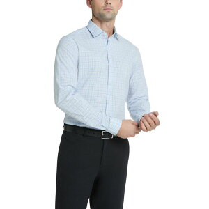���@���n�E�Z�� ���f�B�[�X �g�b�v�X T�V���c �X�����t�B�b�g Men's Van Heusen Comfort Performance Slim Fit Dresshirt Ice Blue �u���[