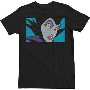 �f�B�Y�j�[ ���f�B�[�X �g�b�v�X T�V���c Disney'sleeping Beauty Maleficent Men's Comic Artee Black �u���b�N