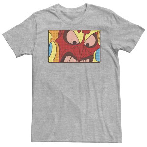 �f�B�Y�j�[ ���f�B�[�X �g�b�v�X T�V���c �g�[�� Big & Tall Disney Hercules Hades Pop Art Poster Tee Athletic Heather �w�U�[