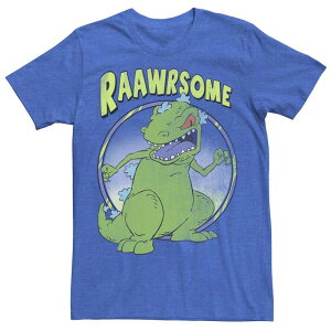�A�j���L�����N�^�[ ���f�B�[�X �g�b�v�X T�V���c Licensed Character Men's RugRats Reptaraawrsome Tee Royal Heather �w�U�[