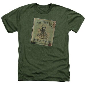 �A�j���L�����N�^�[ ���f�B�[�X �g�b�v�X T�V���c Licensed Character Harry Potter Beedle The Bard Adult Heather T-shirt Military Green �O���[��