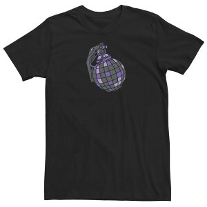 �A�j���L�����N�^�[ ���f�B�[�X �g�b�v�X T�V���c �g�[�� Licensed Character Big & Tall Fortnite Drop Bomb Poster Tee Black �u���b�N