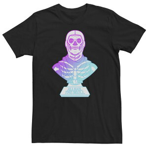 �A�j���L�����N�^�[ ���f�B�[�X �g�b�v�X T�V���c �g�[�� Licensed Character Big & Tall Fortnite All Hail The Skull Tee Black �u���b�N
