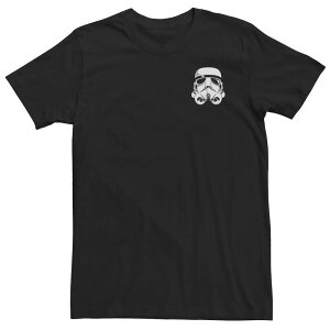 �A�j���L�����N�^�[ ���f�B�[�X �g�b�v�X T�V���c �g�[�� Licensed Character Big & Tall Star Wars Trooper Time Tee Black �u���b�N