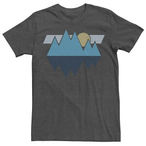 �A���u�����f�b�h ���f�B�[�X �g�b�v�X T�V���c Unbranded Men'sun & Mountains Tee Charcoal Heather �`���R�[��