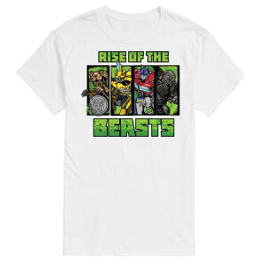 �A�j���L�����N�^�[ ���f�B�[�X �g�b�v�X T�V���c �g�[�� �O���t�B�b�N Licensed Character Big & Tall Transformers Rise Of The Beasts Graphic Tee White �z���C�g
