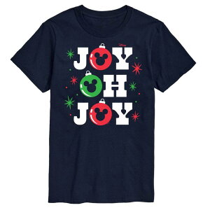 �f�B�Y�j�[ ���f�B�[�X �g�b�v�X T�V���c �g�[�� �O���t�B�b�N Disney's Big & Tall Joy Oh Joy Graphic Tee Navy �l�C�r�[