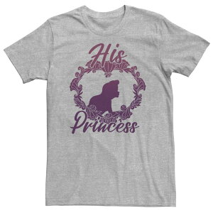 �f�B�Y�j�[ ���f�B�[�X �g�b�v�X T�V���c �g�[�� Big & Tall Disney Little Mermaid Ariel His Princess Couples Tee Athletic Heather �w�U�[