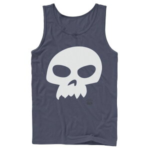 �f�B�Y�j�[ �s�N�T�[ ���f�B�[�X �g�b�v�X T�V���c Men's Disney / Pixar Toy Story Sid Skull Costume Tank Top Navy �l�C�r�[